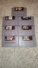 7 SUPER NINTENDO VIDEO GAMES