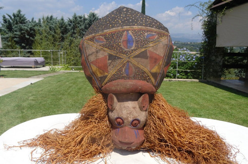 Masque nkanu congo - masque, 85