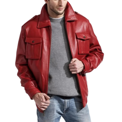 Blouson bombardier cuir - blouson,