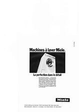 PUBLICITE  1971   MIELE