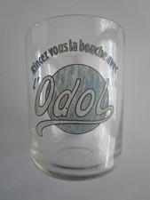 tasse ancienne odol en verre