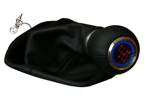 Pommeau vitesse cuir - pommeau,