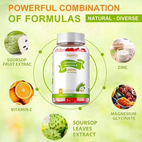 Soursop graviola gummies - soursop,