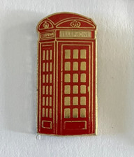 110 - Pin's ENGLISH TELEPHONE BOOTH