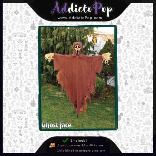 Ghost face scarecrow - scarecrow, (1.5m)