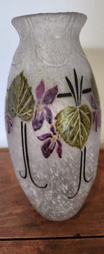 Legras vase verre - en,