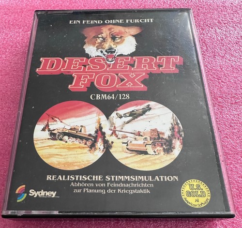 Desert fox jeu commodore - jeu,