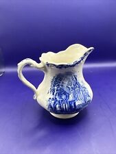 Petrus Regout & Co Maastricht - Abbey - Holland Blue & White Creamer Pitcher