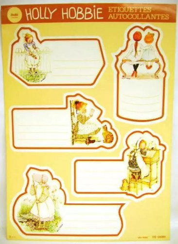 Holly hobbie etiquettes - holly,