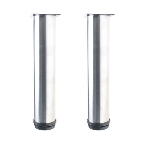 Meuble jambes acier inox - meuble,