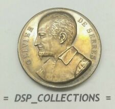 RARE MÉDAILLE agricole OLIVIER DE SERRES, canton de Cande Maine et Loire- 46/M05