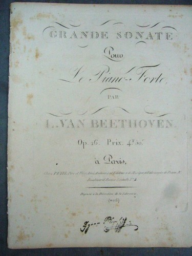 Partition van beethoven - partition,