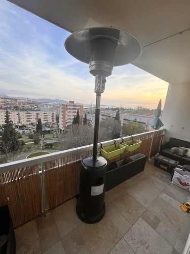 Parasol chauffant gaz favex - gaz,
