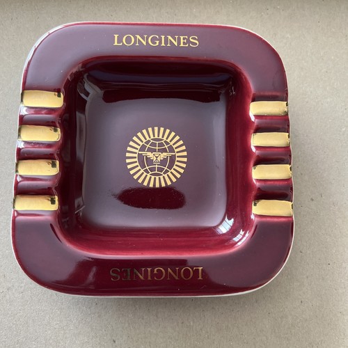 Longines vintage ashtray nos - longines,
