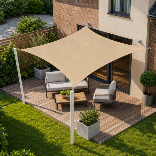 Voile ombrage imperméable - voile, d'ombrage