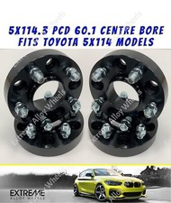Alloy Wheel Spacers 25mm Fi Toyota Previa Rav 4 Soarer Supra Verso R2 5x114 60.1