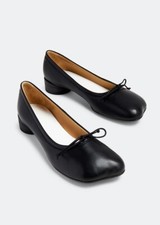 NEW maison martin margiela Anatomic classic ballet flats S59WZ0092P3628 heel