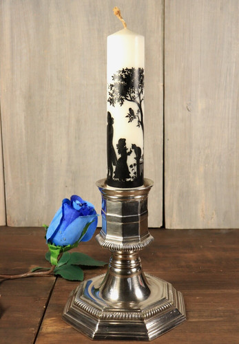 Ancien bougeoir flambeau - bougeoir,