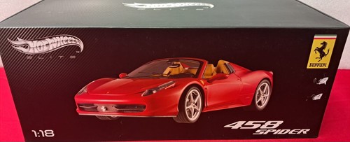 Hot wheels élite ferrari 458 - hot,