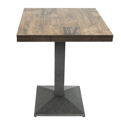 Table carrée pied - carrée,,