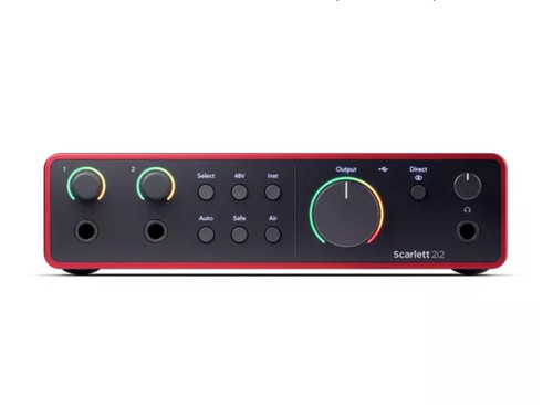 Focusrite scarlett 2i2 4ème - focusrite,