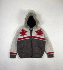 Veste Capuche 100% Laine Wool