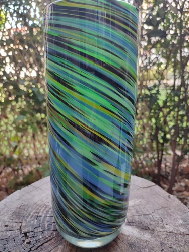 Vase verre soufflé de - en,