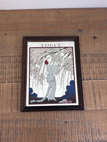Ancien miroir publicitaire - ancien,