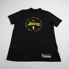 Los Angeles Lakers Nike NBA Authentics Dri-Fit Short Sleeve Shirt Men's Used
