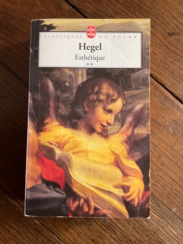Hegel esthétique vol - 2, le