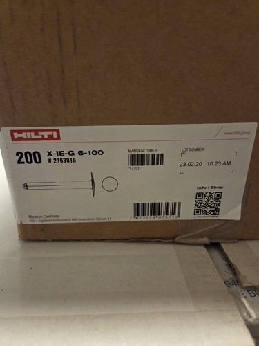 Hilti 100 lot de - hilti, x-ie-g