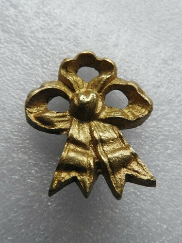 Old brass nail cover - old,