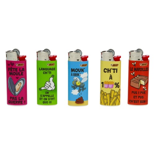 Briquet bic mini d amour - briquet,