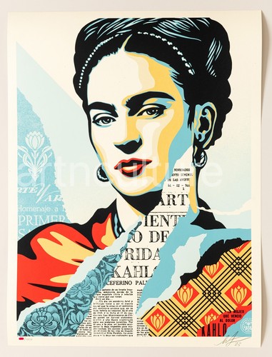 Shepard fairey obey frida - shepard,