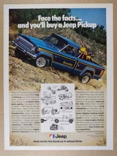 1978 AMC Jeep J10 Honcho Pickup Truck vintage print Ad