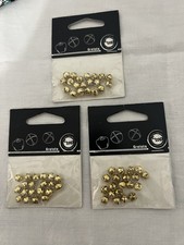 Lot 3 Petits Paquet Grelotte Dorés Vêtements Poupée Bleuette Jumeau Steiner