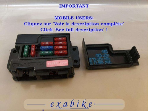 Boite fusibles pour - a,