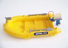 Playmobil (Z501) SEA - Zodiac inflatable boat yellow 3479 (yellow - broken)