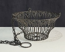 Jardinière suspendue fer