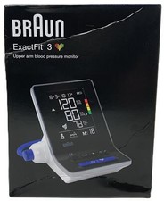 Braun ExactFit 3 Blood Pressure Monitor- 2 Upper Arm Cuff Sizes/Supports 2 Users