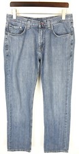 Tommy Hilfiger Men's Jeans W33/L34 Regular Fit New Zip Fly Fly Blue
