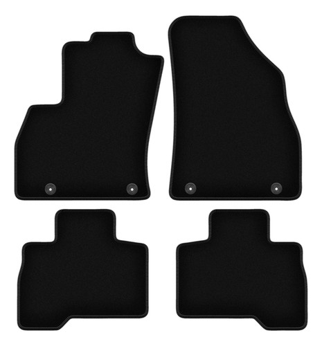 Tapis sol velours noir - sol,