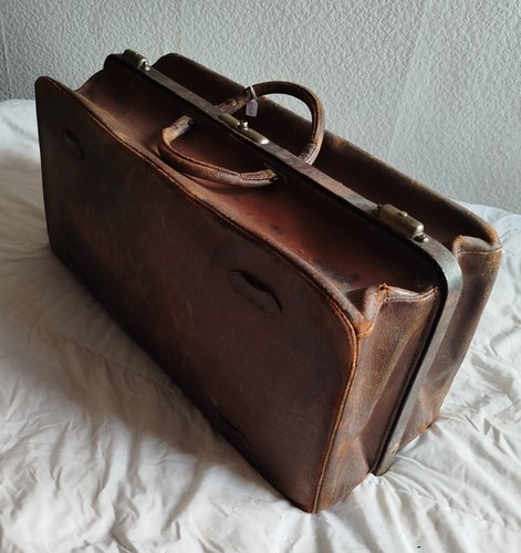 Valise soufflets cuir cm - soufflets,
