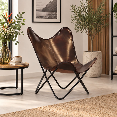 Chaise papillon pliable - papillon,