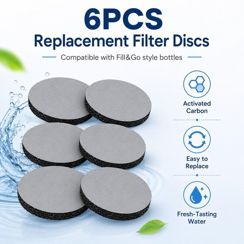 Remplacement 6pcs filtre - 6pcs,