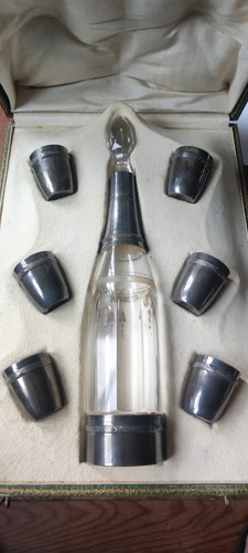 Service liqueur argent - a,