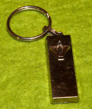 Antique Renault Orléans Fleury les Aubrais Steel Keyring Keyring