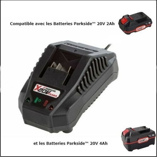 Parkside chargeur batterie - chargeur,