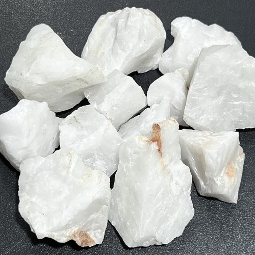 White agate crystal rough - crystal,