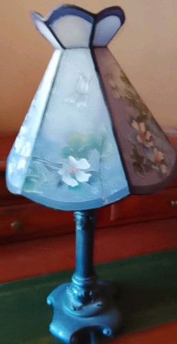 Lampe abat jour verre un - abat-jour,